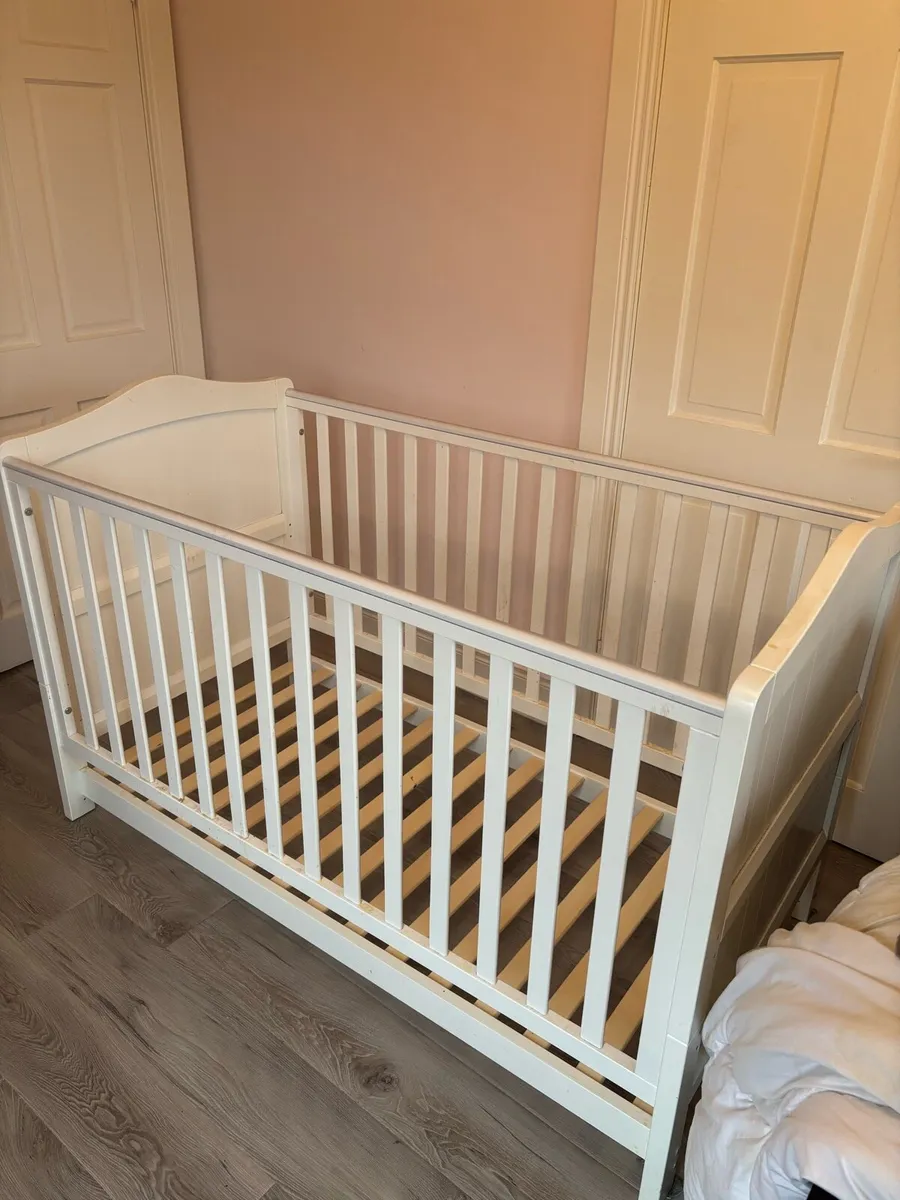 Wooden Baby cot 2x - Image 1