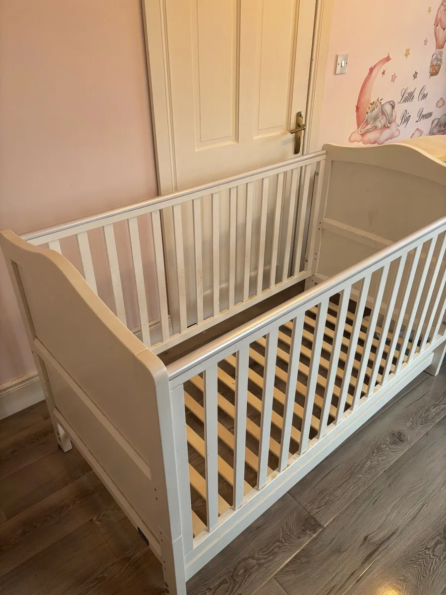 Wooden Baby cot 2x - Image 2