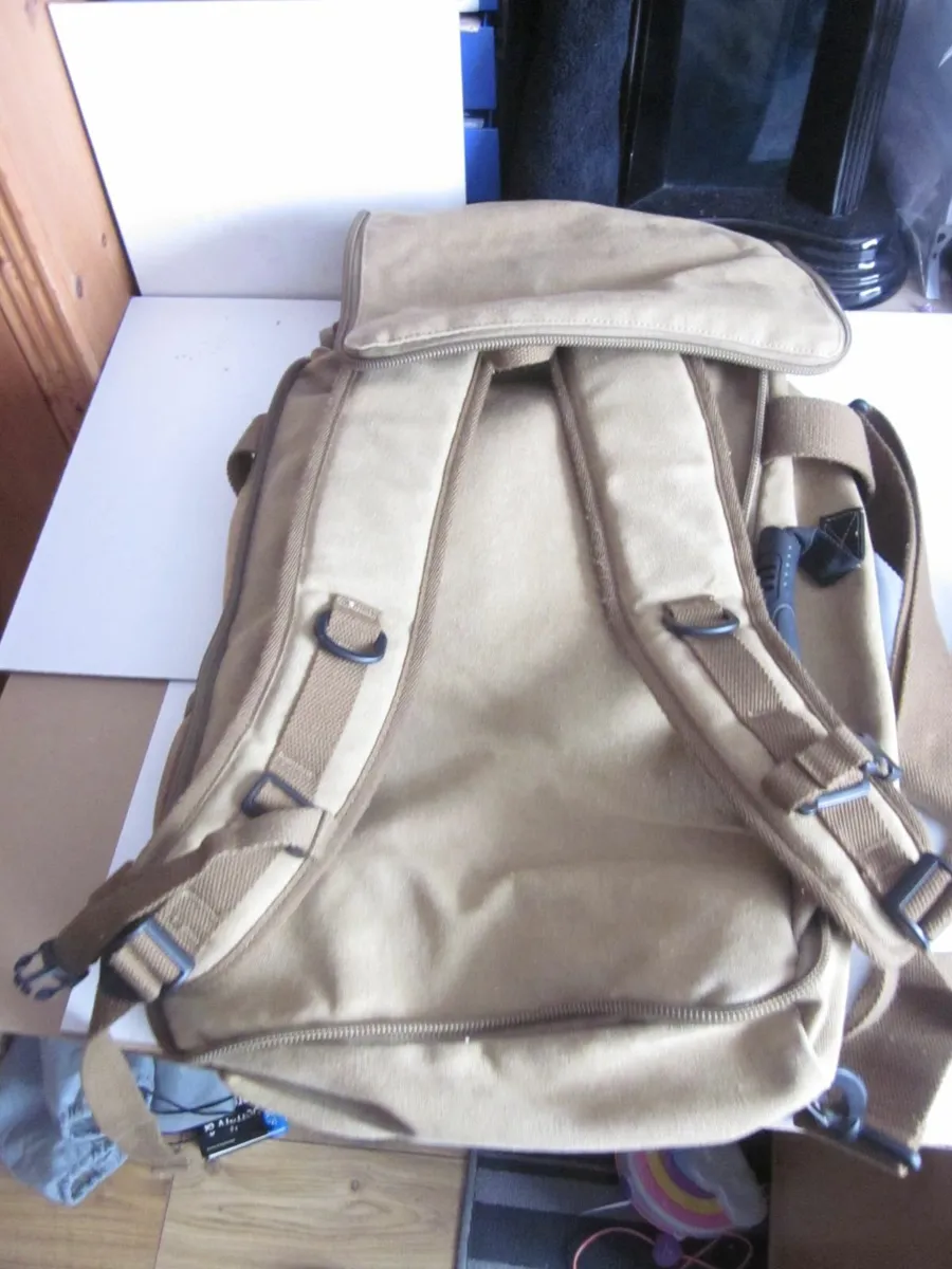 Overmont Backpack Vintage  Hiking Backpack Travel - Image 3