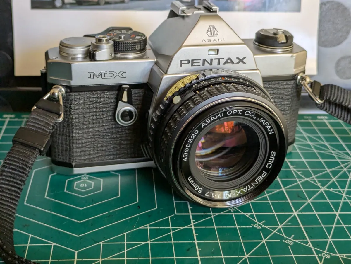 🎞️ Pentax MX Mechanical SLR camera+50mm/1.7 - Image 1