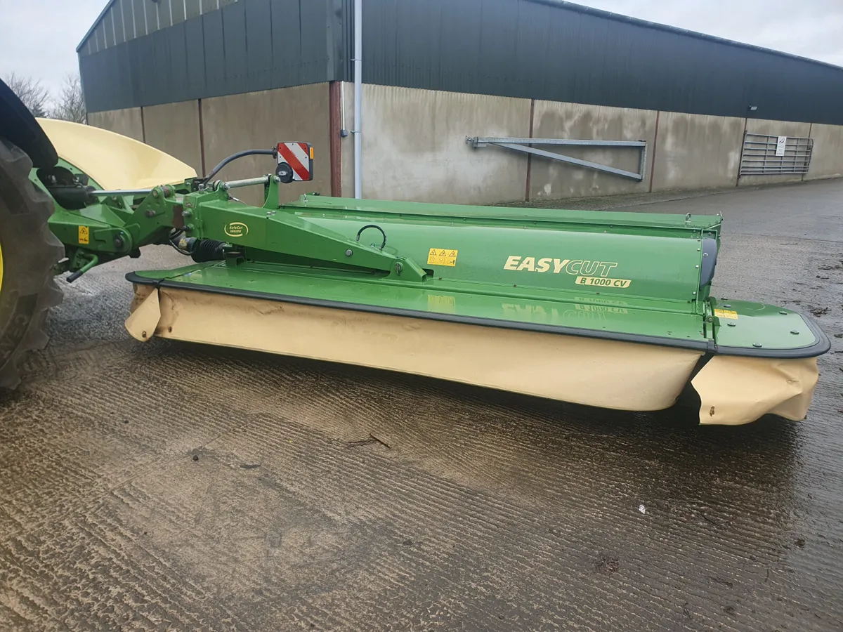 2019 Krone B1000cv Butterfly Mowers - Image 4
