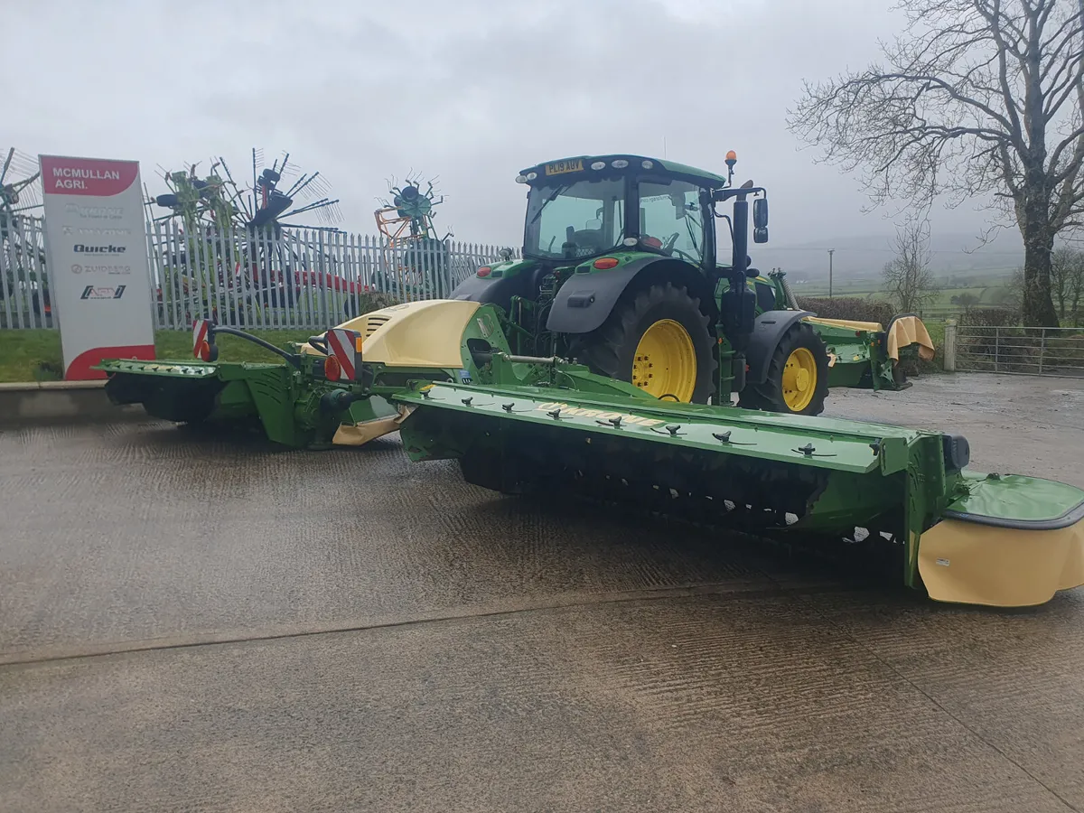 2019 Krone B1000cv Butterfly Mowers - Image 1