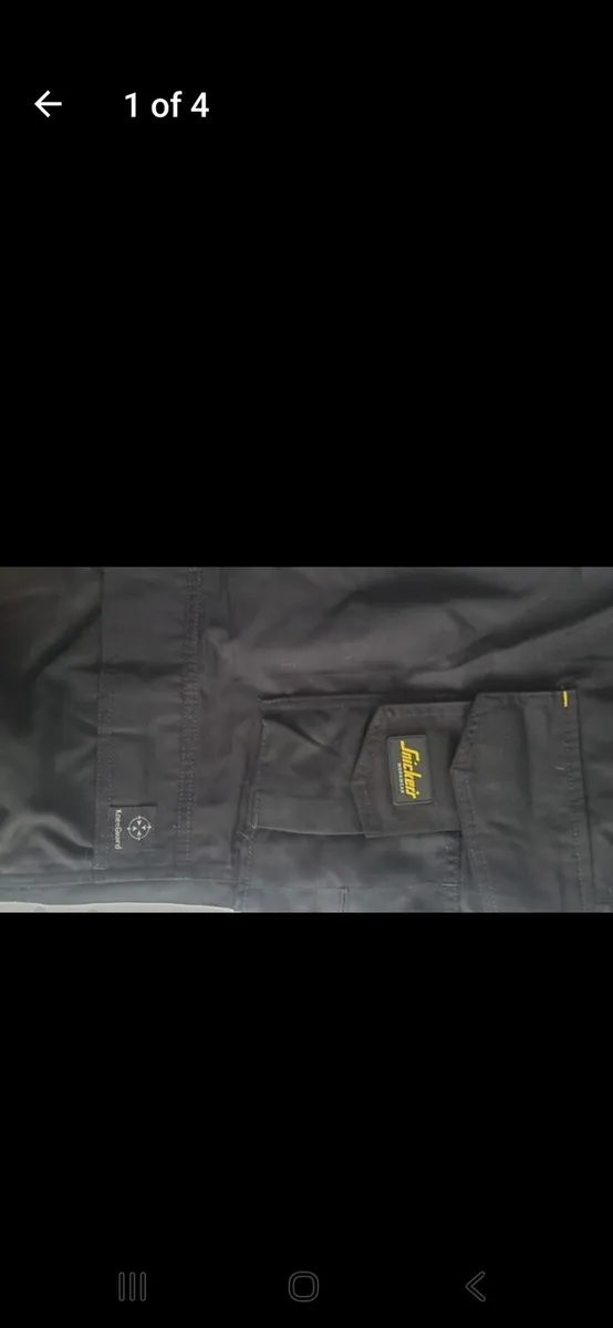 Snickers work trousers x 2 - Image 4