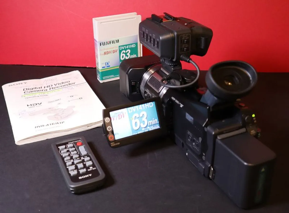 Sony Hvr-a1 Digital Hd Camera Price Reduction - Image 1