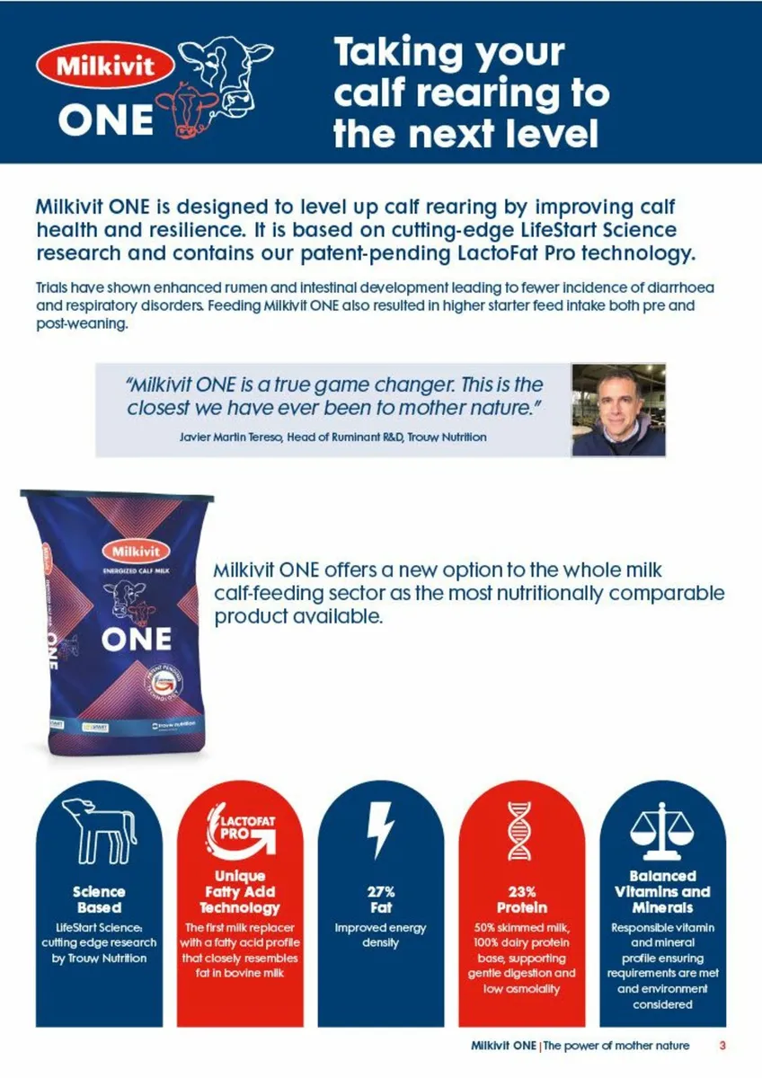 Milk Replacer/Calf Starter Feed - Image 1