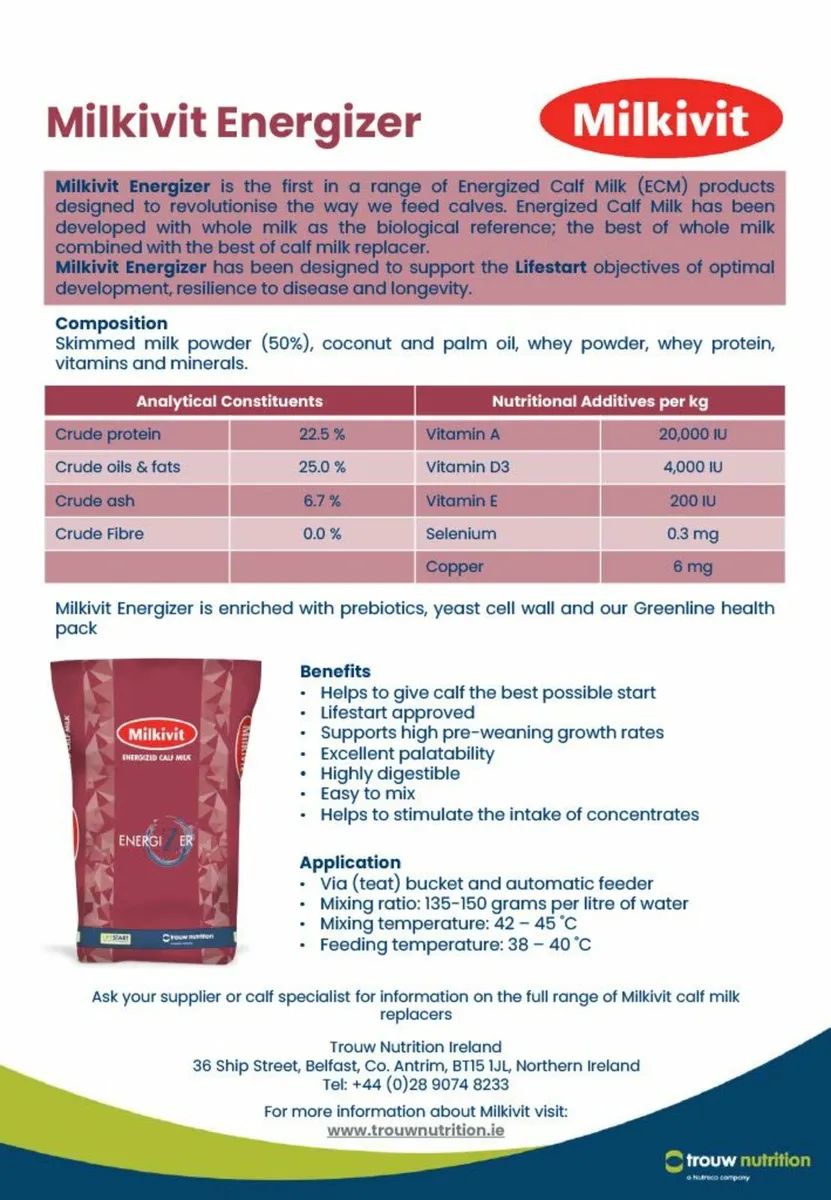 Milk Replacer/Calf Starter Feed - Image 2