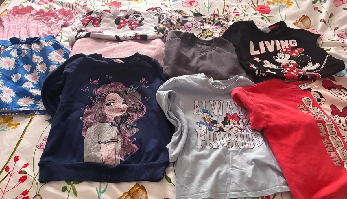 Girl clothes bundle 4-5 and 5-6 years - Image 1