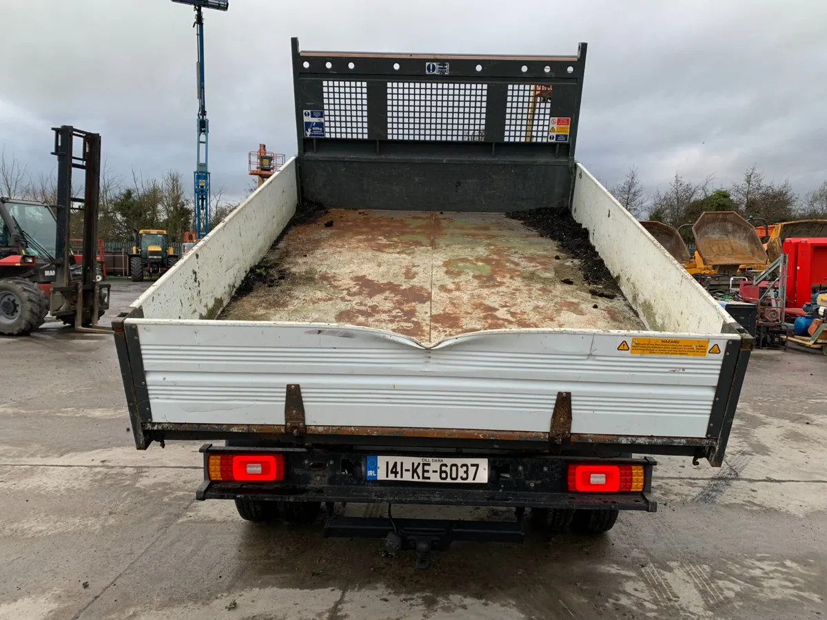 2014 FORD TRANSIT CREW CAB TIPPER FOR AUCTION - Image 4