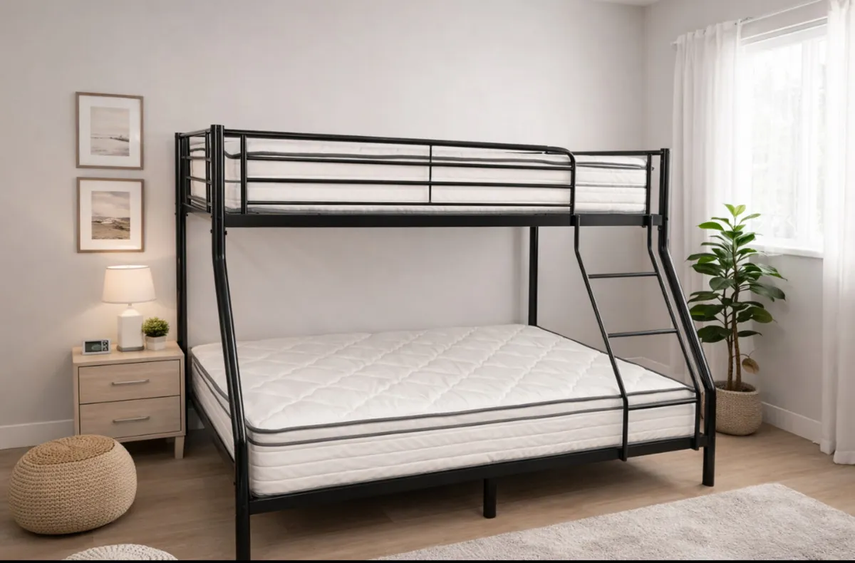 New Black Triple Sleeper Bunkbeds - Image 1