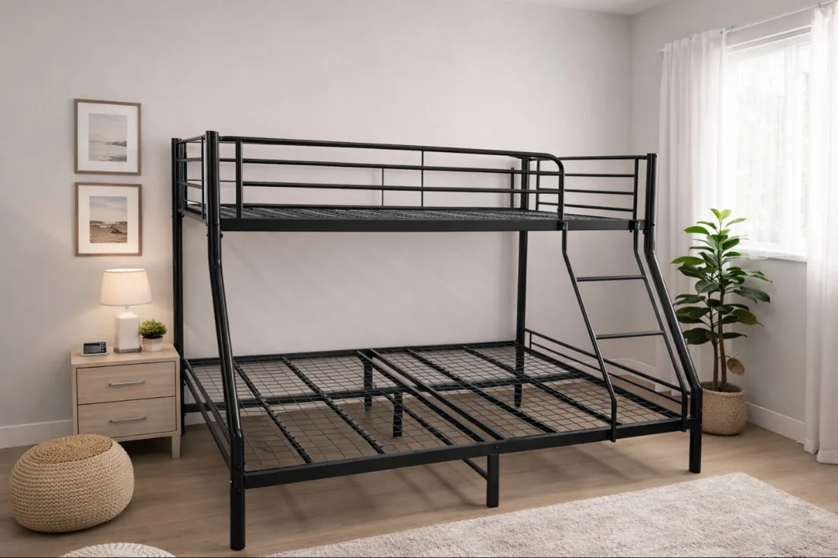 New Silver Triple Sleeper Bunk Beds - Image 4