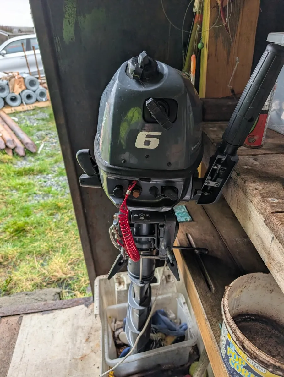 Yamaha 6hp outboard engine - Image 3