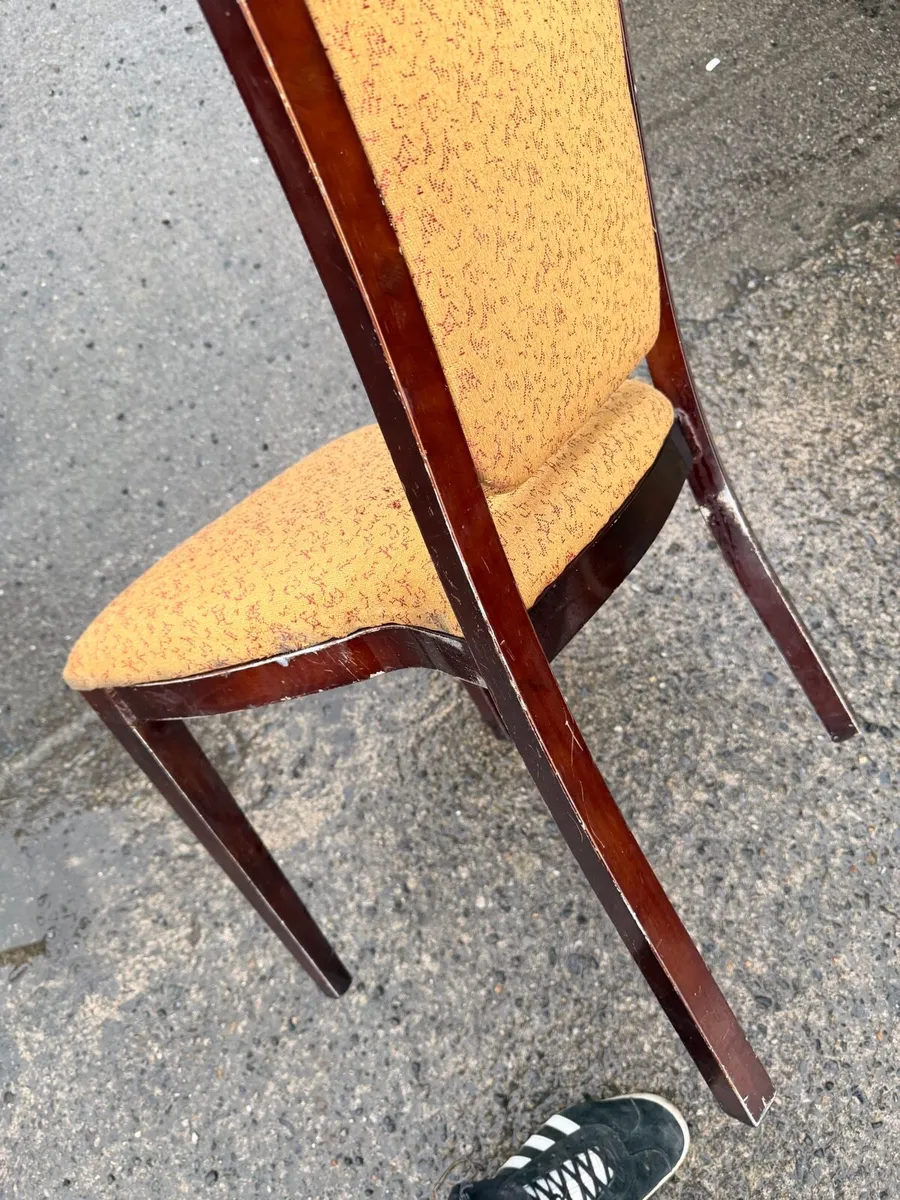 Pub chairs. Light metal frame - Image 4