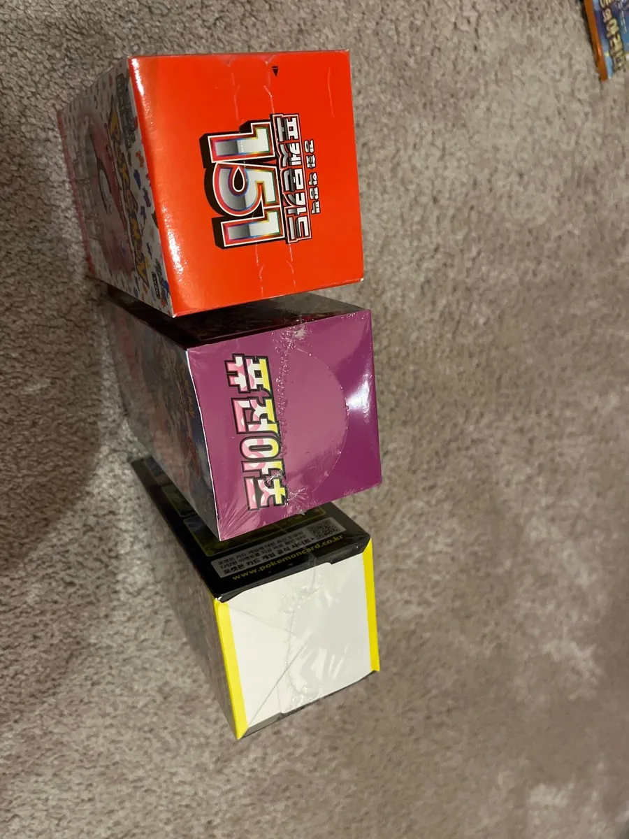 Pokémon TCG Korean Sealed boxes - Image 3