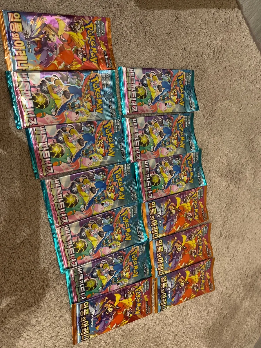 Pokémon TCG Korean Sealed boxes - Image 4