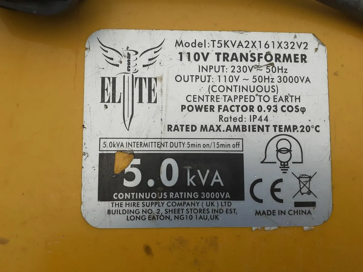 5 KVA TRANSFORMER HEAVY DUTY - Image 3