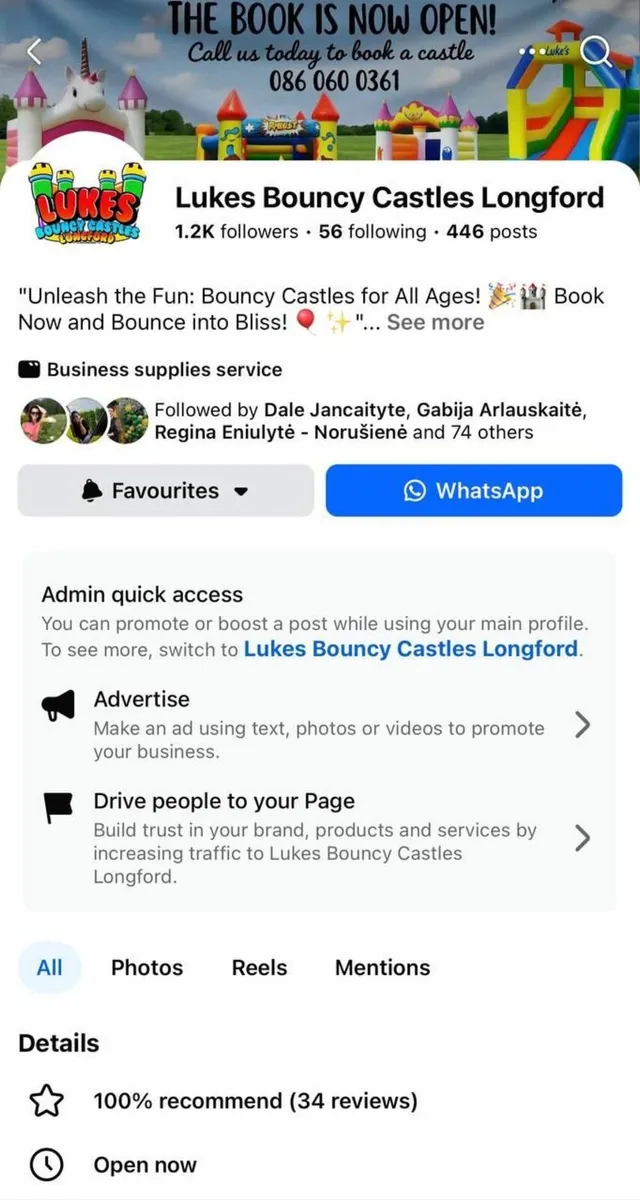 INFLATABLE BUISNESS FOR SALE MIDLANDS - Image 3