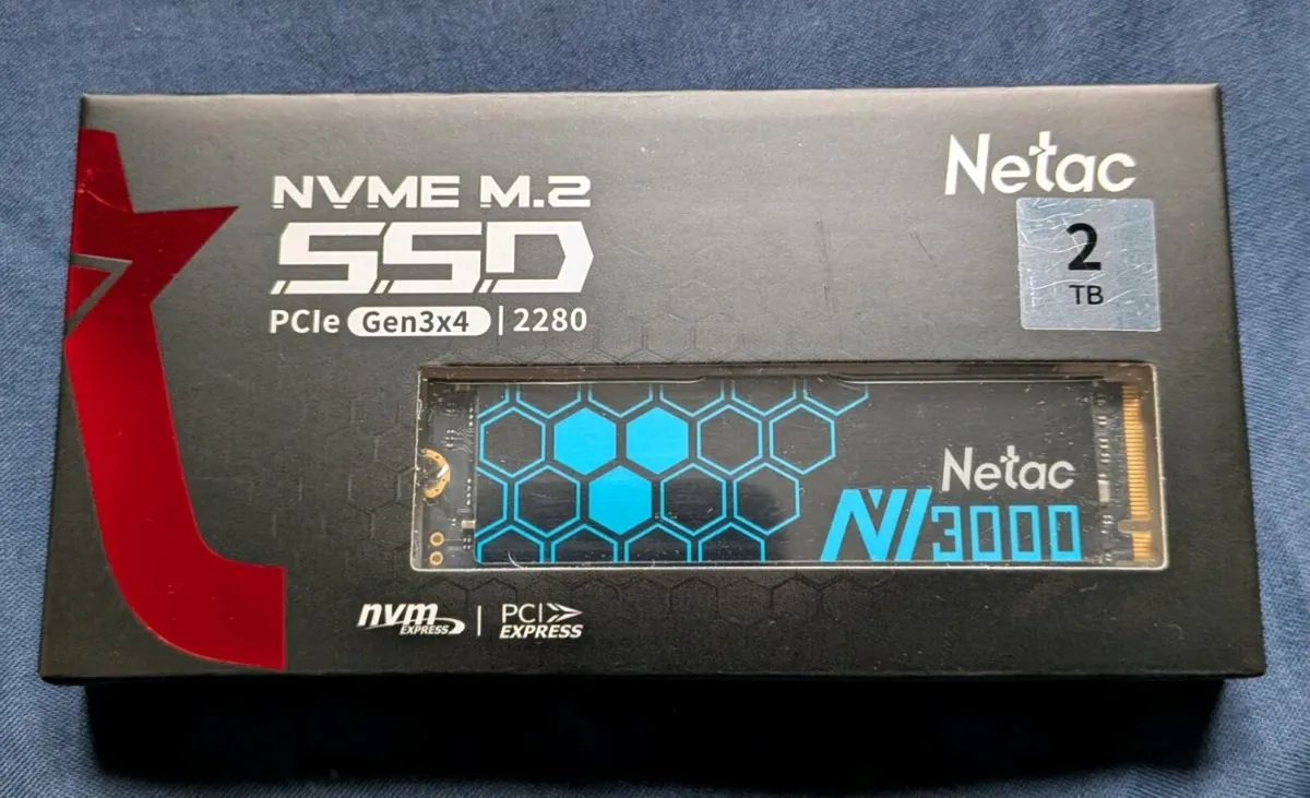 Netac Nv3000 2TB Gen 3 ssd - Image 2
