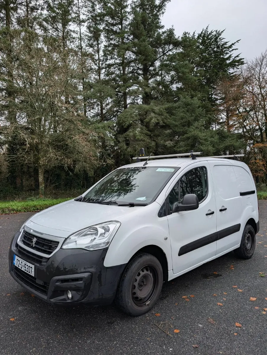 3 Seater Peugeot Partner Van 2017-2 - Image 2