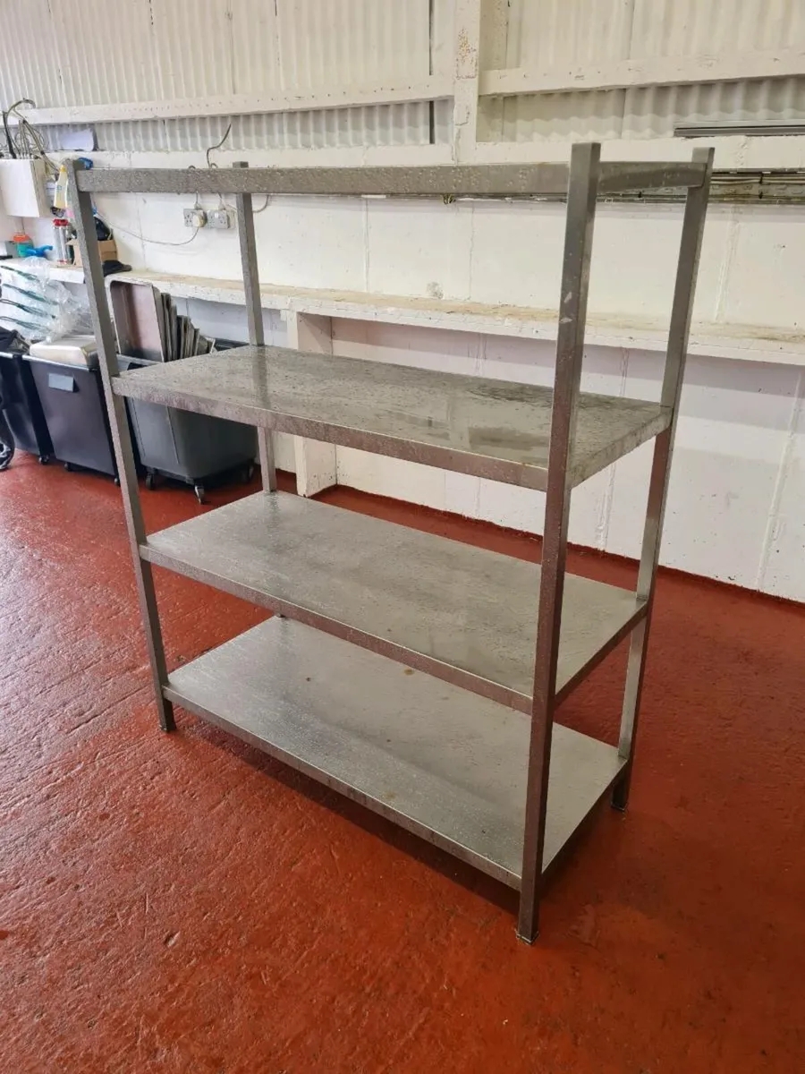 Stainless Steel Shelving Units - Image 2
