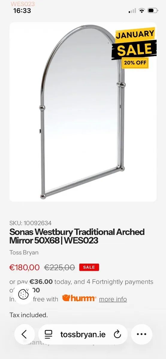 Bathroom Mirror - Image 2