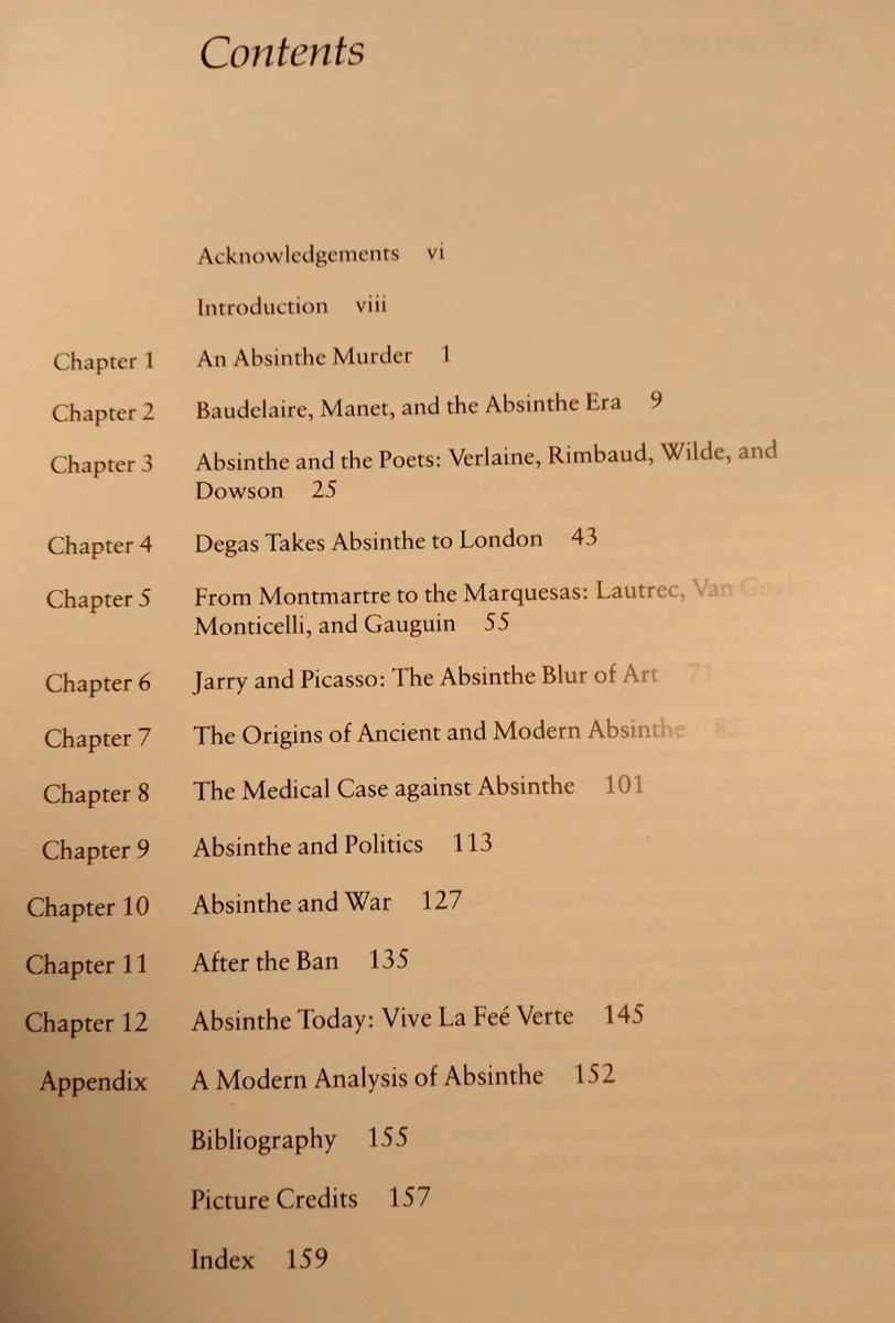 Absinthe History in Bottle Arts Book - Image 2