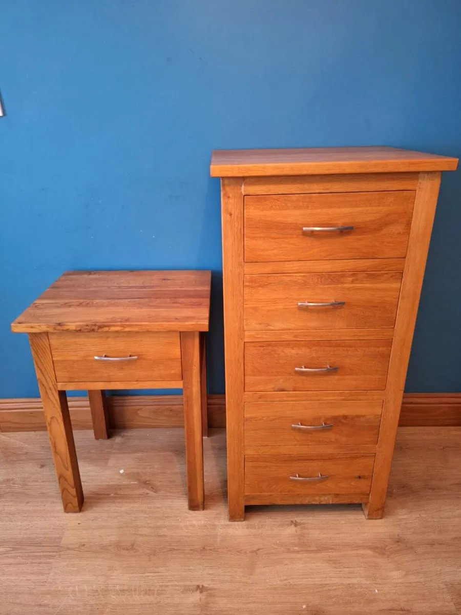 Table and tallboy boy