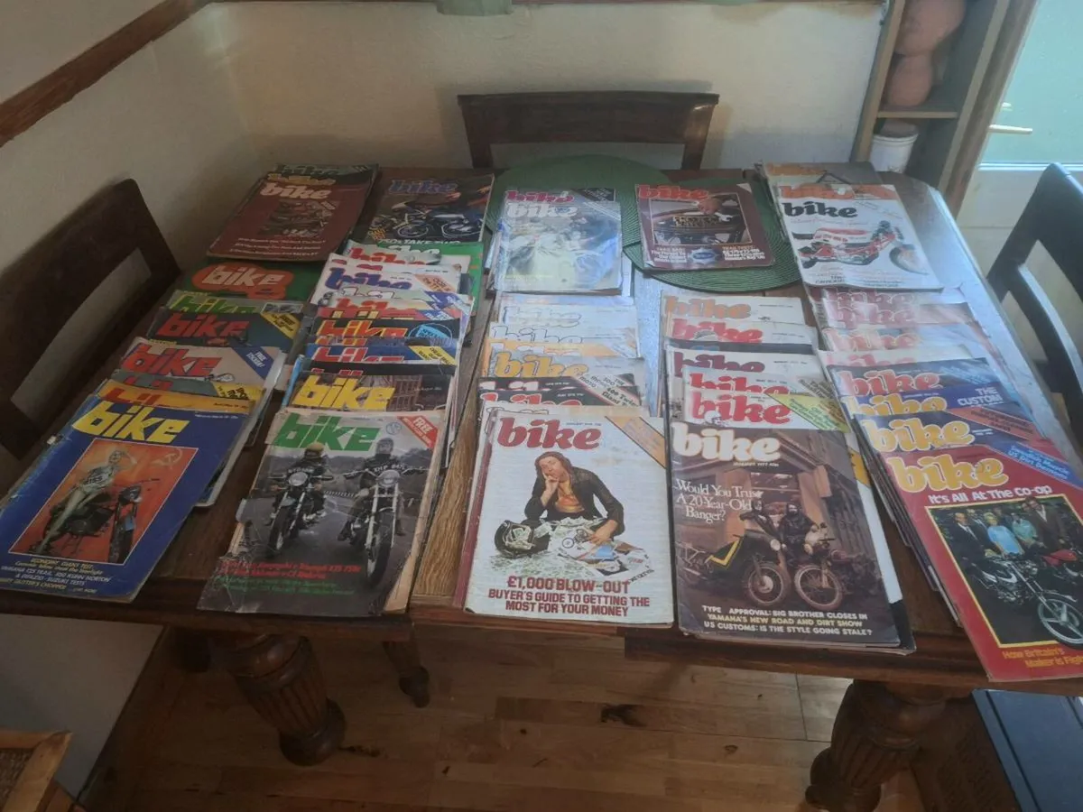 Motorcycle magazines. - Image 1