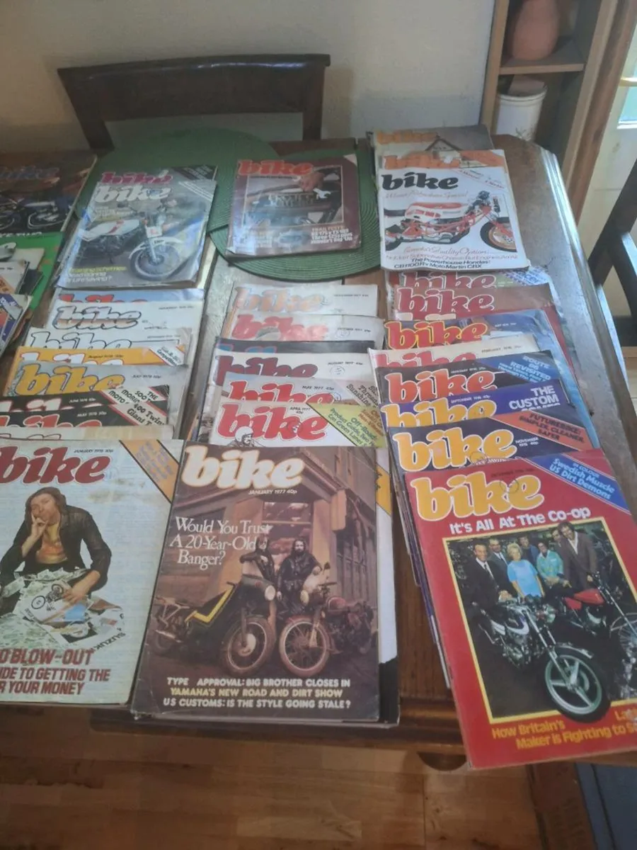 Motorcycle magazines. - Image 3