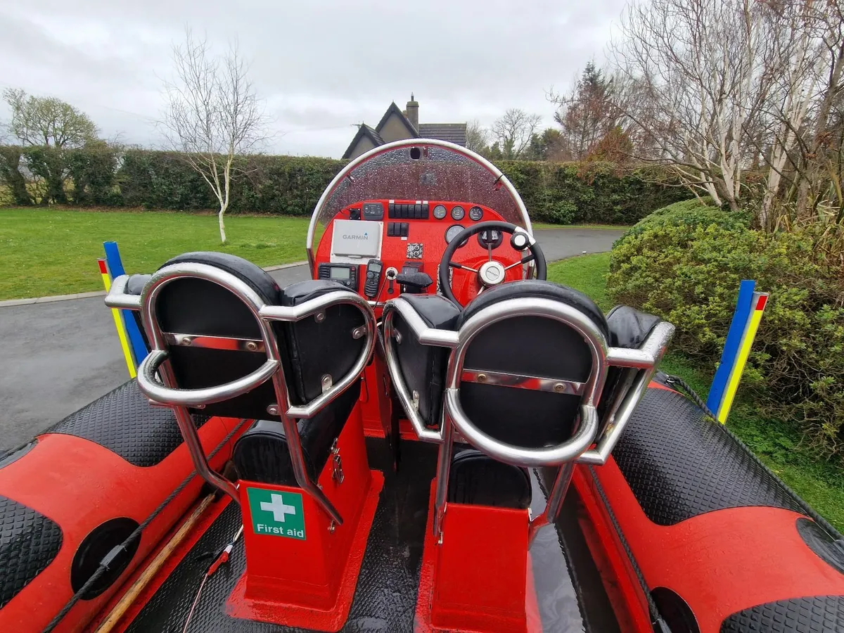 Ribcraft 6m PRO RIB with outboard and trailer - Image 4