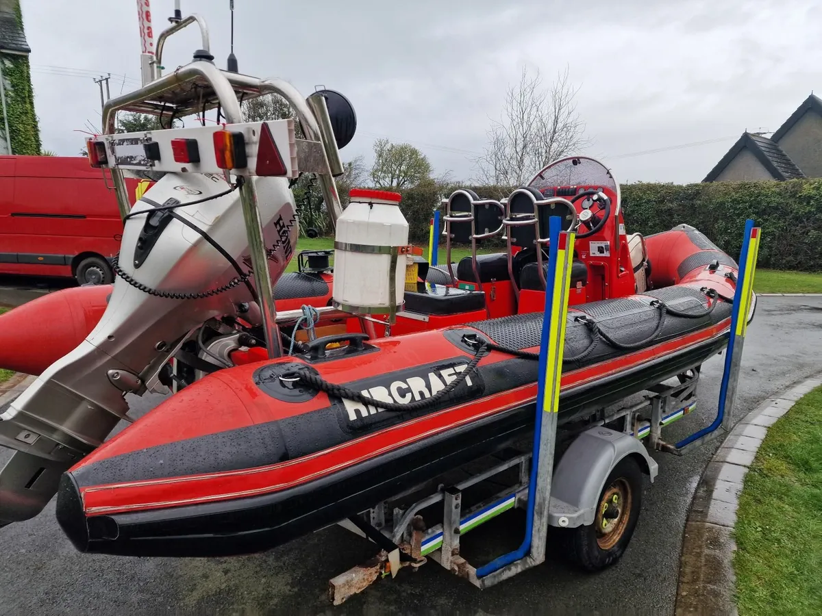 Ribcraft 6m PRO RIB with outboard and trailer - Image 2