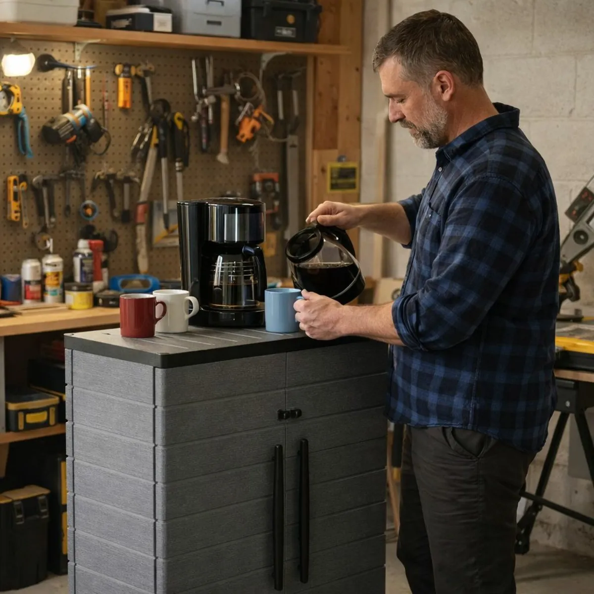 📣  Short Compact Outdoor Storage Cabinets - Image 2