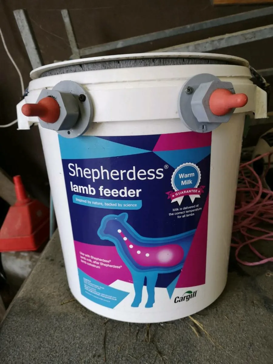 Shepherdess Lamb Feeder - Image 1