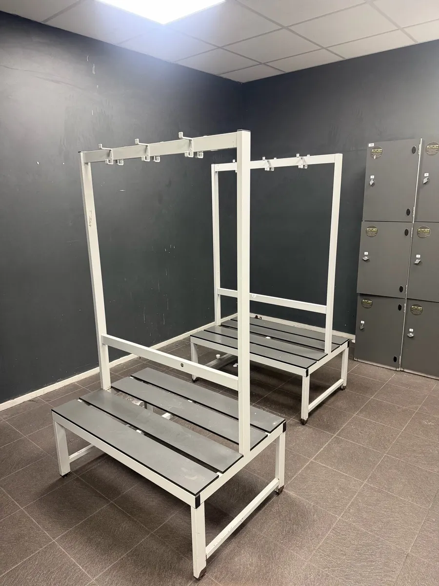 Changing room benches