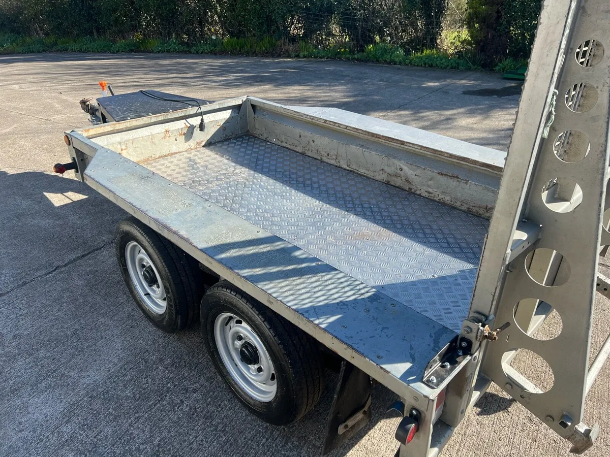 Ifor Williams 8x4 plant trailer - Image 4