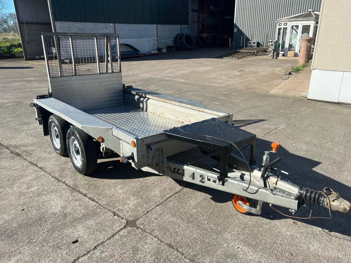 Ifor Williams 8x4 plant trailer - Image 2