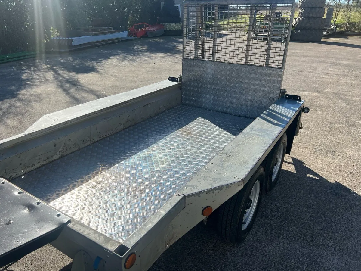 Ifor Williams 8x4 plant trailer - Image 3
