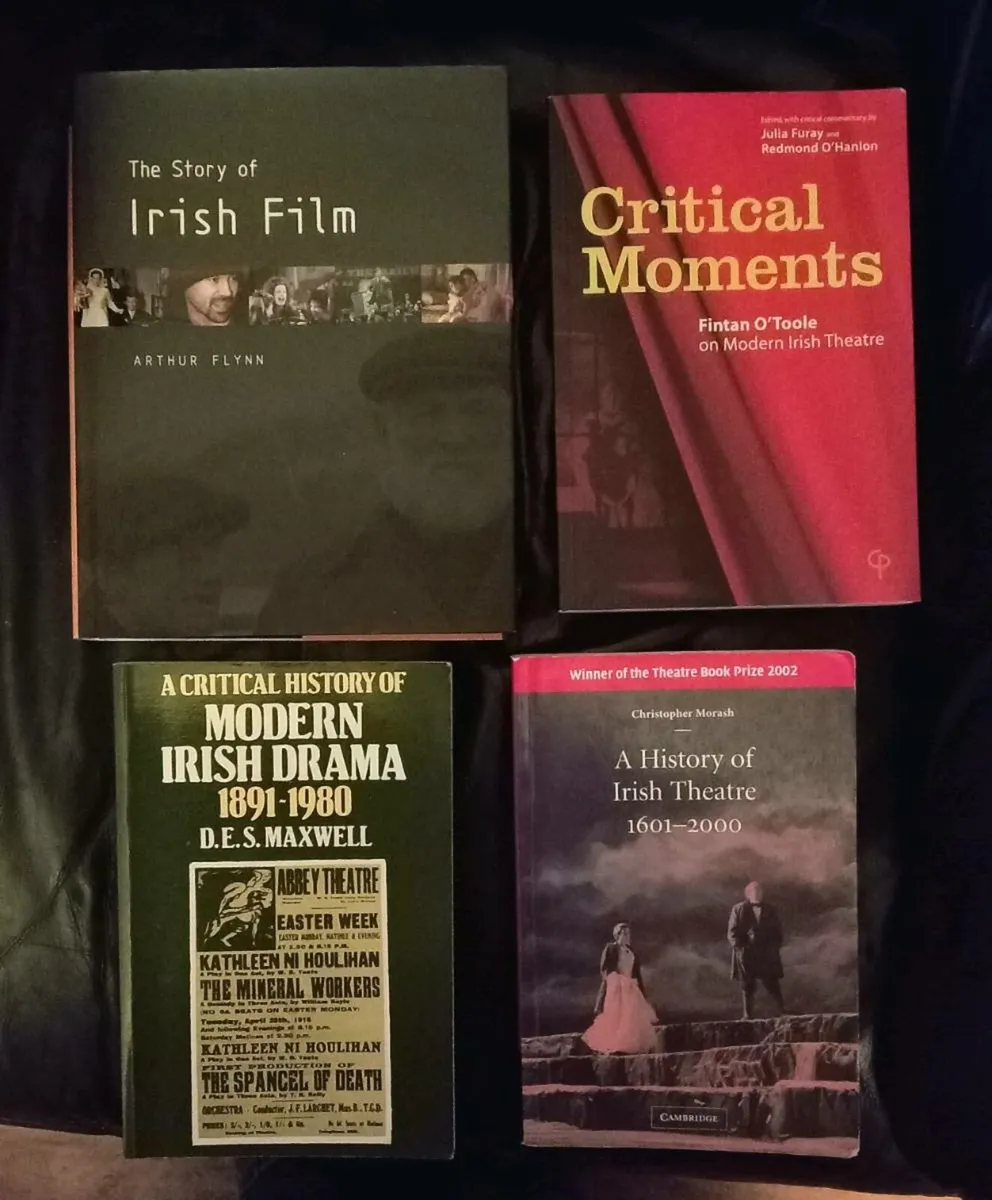 Four Irish Theatre and Film Books