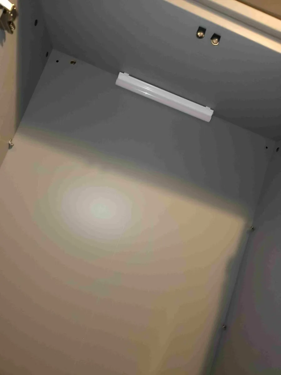 Grey Glass Display cabinet - Image 3