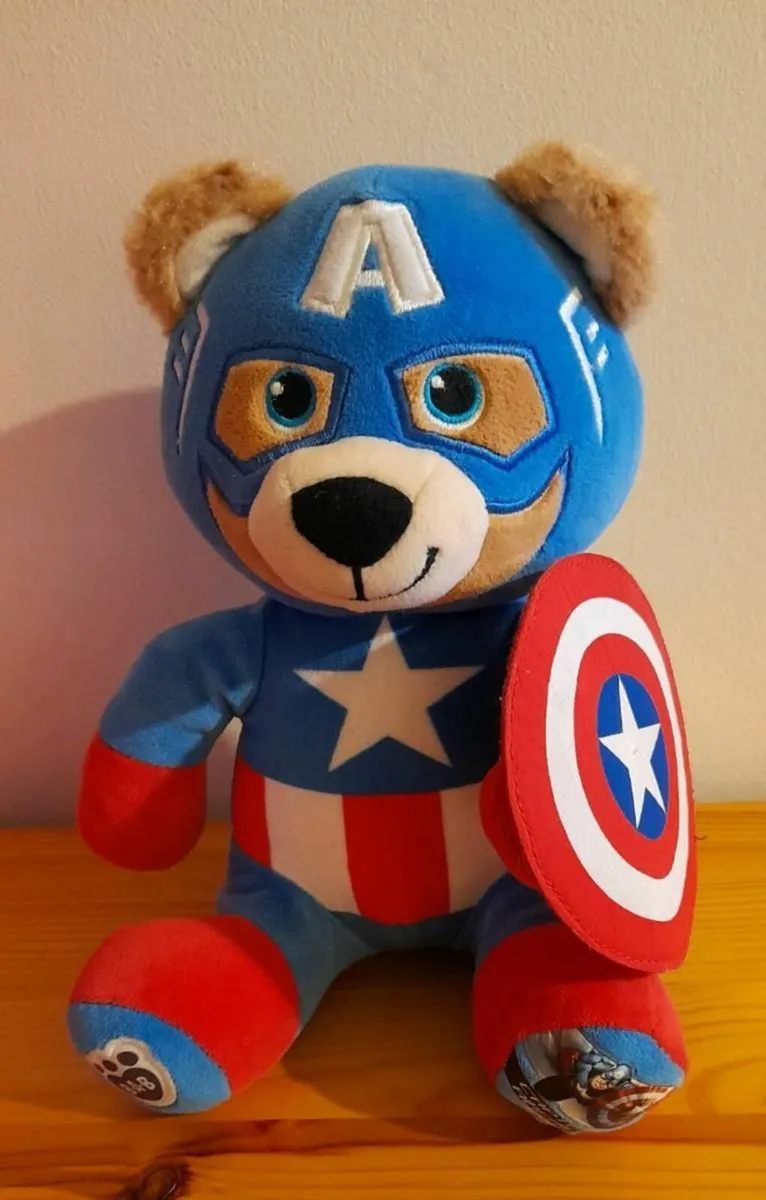 Build a Bear Small Fry Captain America - Image 1