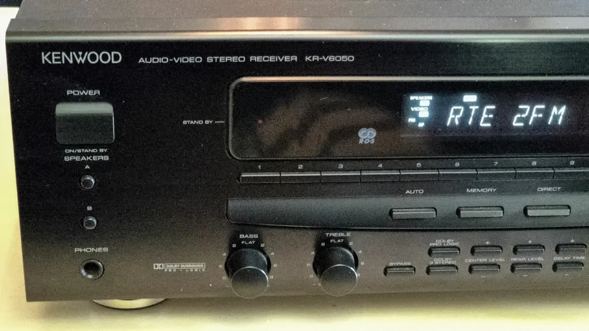 Kenwood KR-V6050 receiver with original remote - Image 4