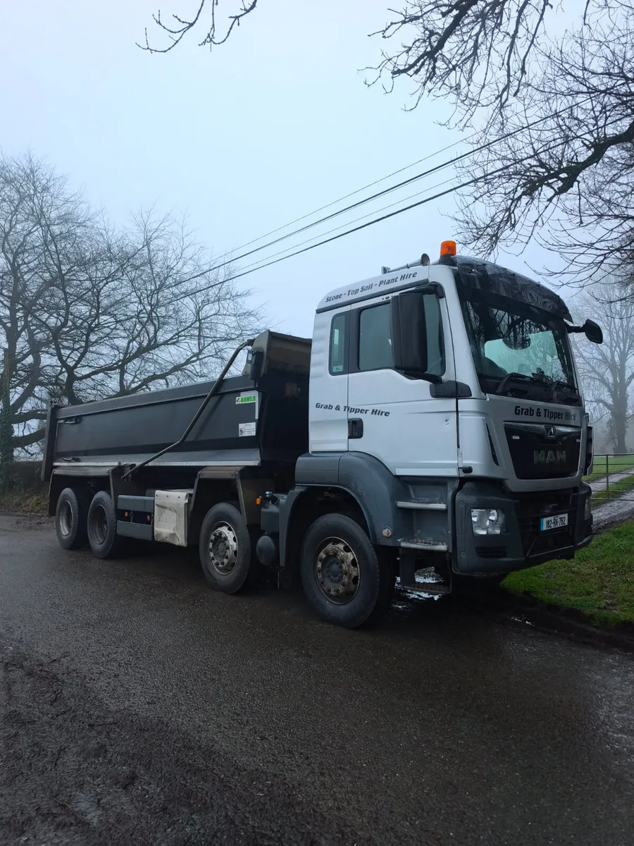 Man TGS 35.420 tipper 182 - Image 2