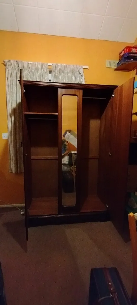 35 year old wardrobe in good condition - Image 1