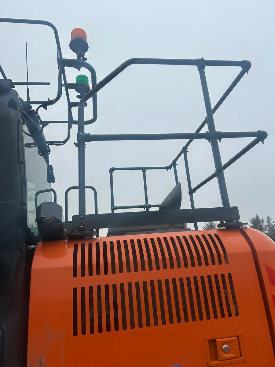 Hitachi hand rail x cab guards - Image 1