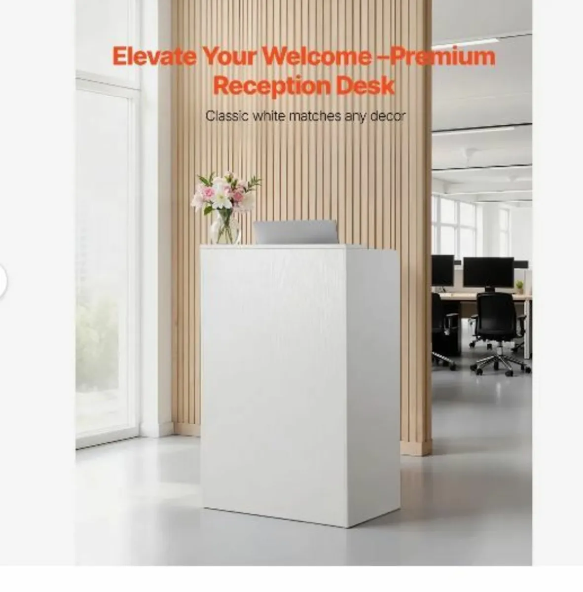 Reception Desk, 60 cm - Image 2