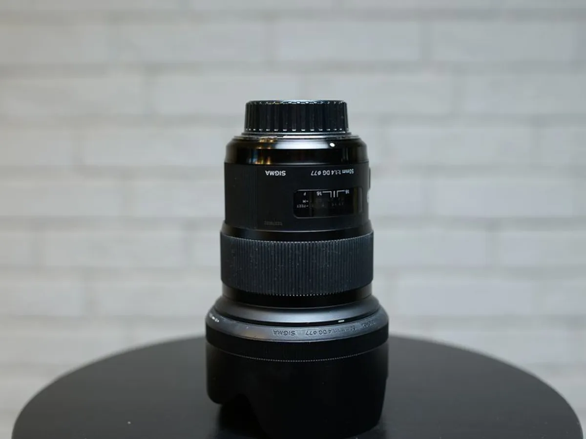 Sigma 50 mm 1.4 Nikon mount - Image 2