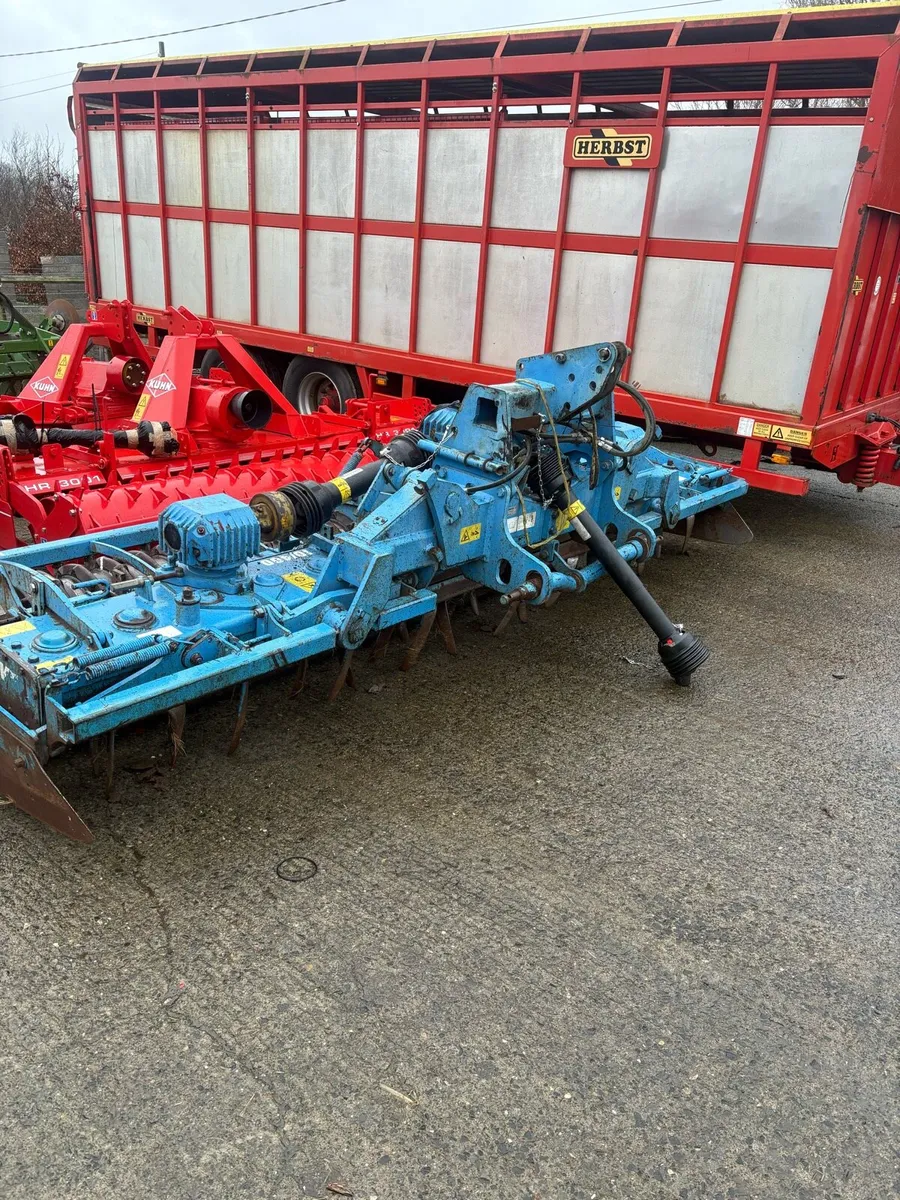 Lemken power harrow - Image 1