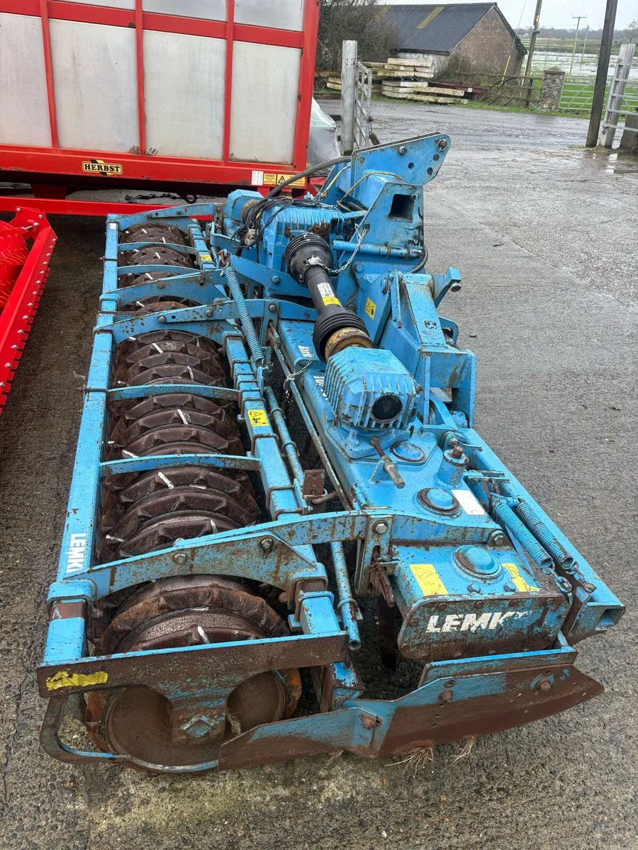 Lemken power harrow - Image 2