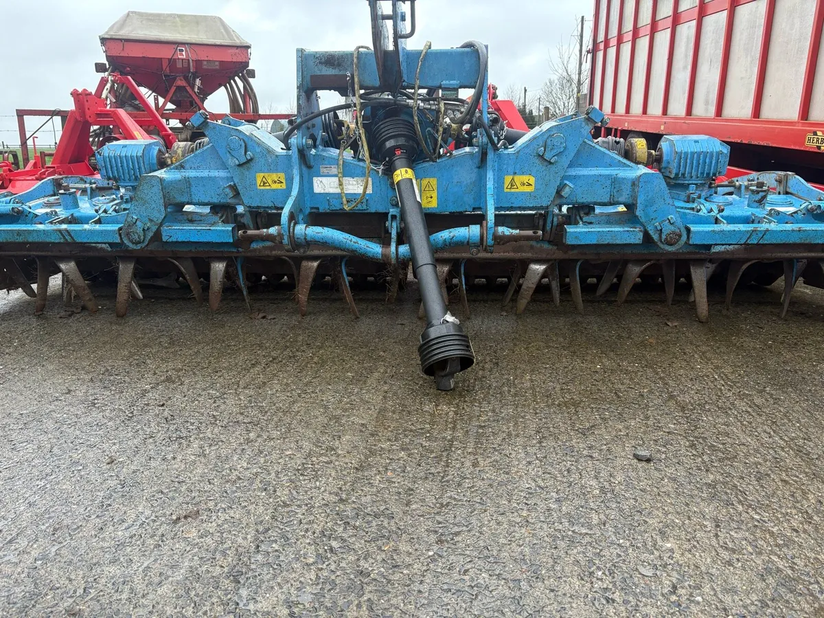 Lemken power harrow - Image 3