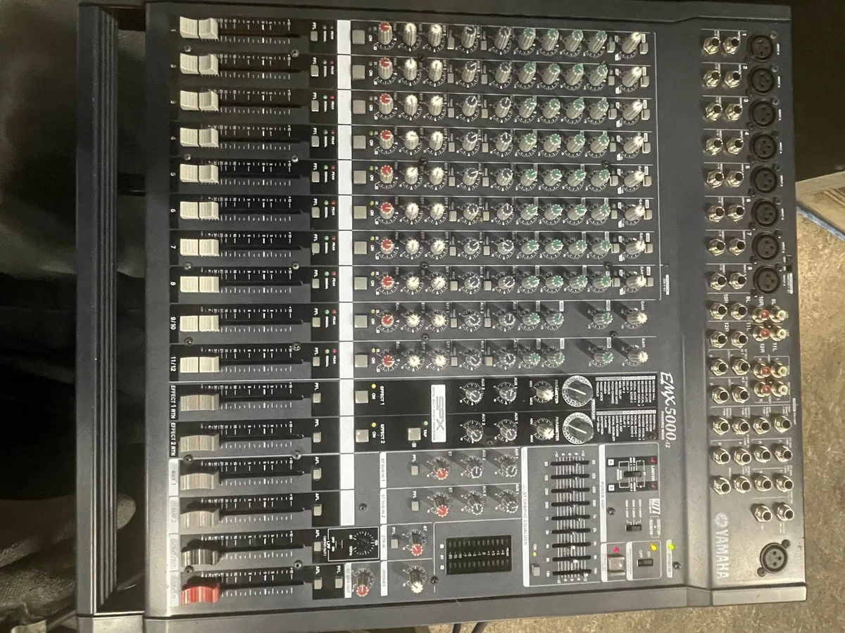 Yamaha EMX 5000 12 channel Mixer - Image 1