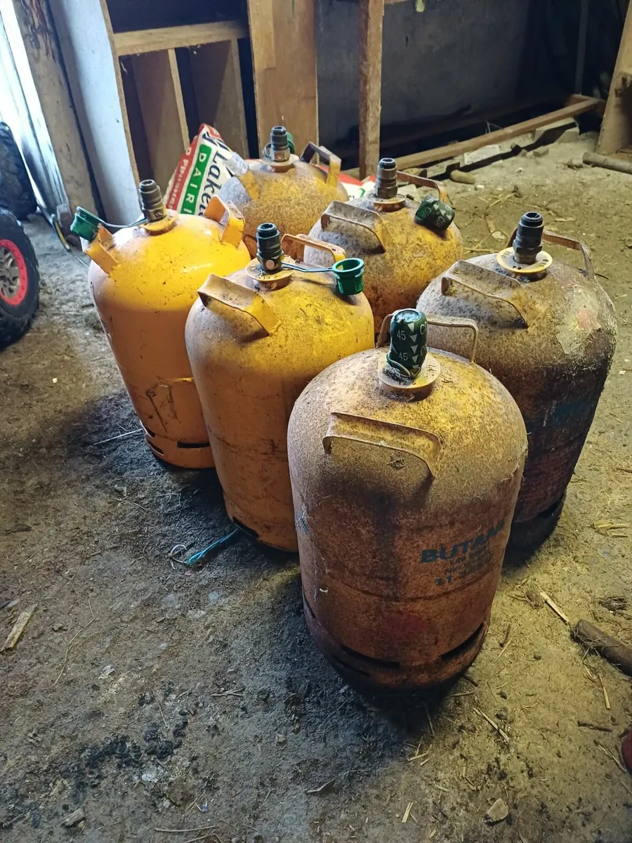 Gas bottles - Image 1